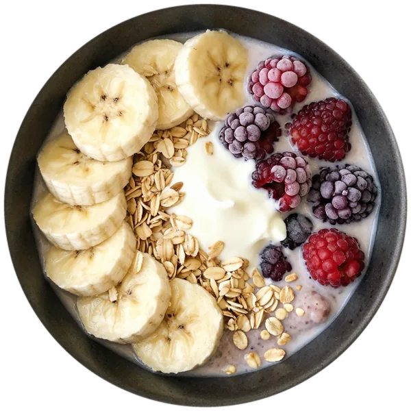 Smoothie Bowls with Oats