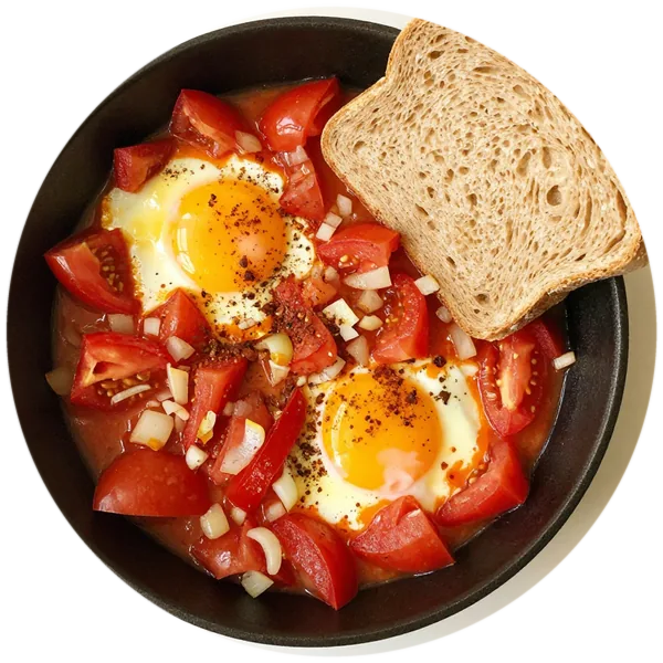 Tomato and Egg Skillet