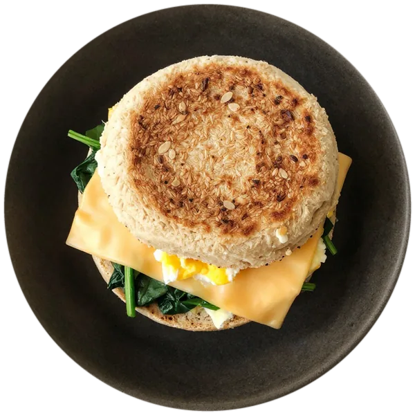 Egg and Cheese English Muffin Sandwiches