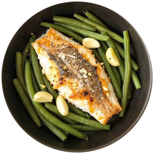 Baked Tilapia with Green Beans