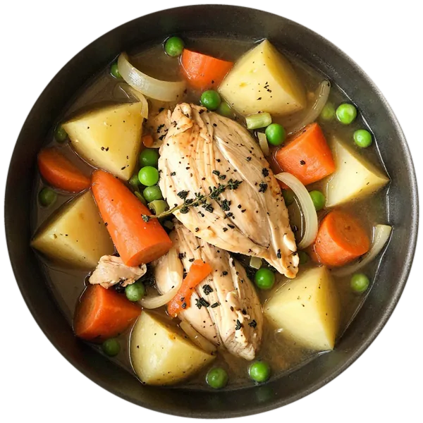 Slow Cooker Chicken and Vegetable Stew