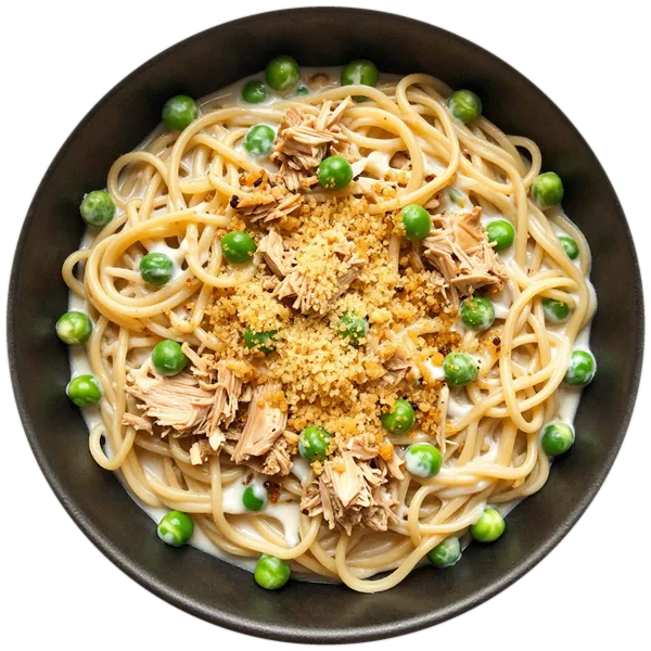 Tuna Noodle Casserole (Lightened)