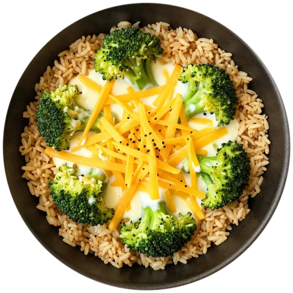 Cheesy Broccoli Rice Bake