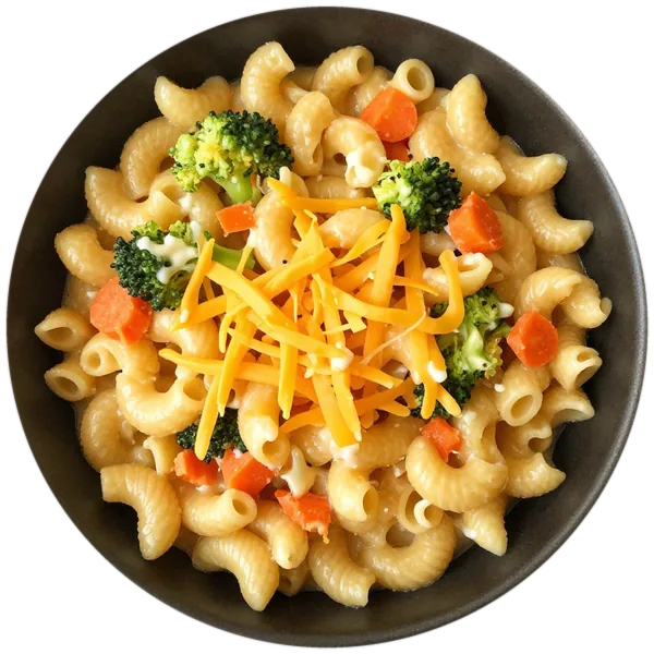 Veggie Loaded Mac and Cheese