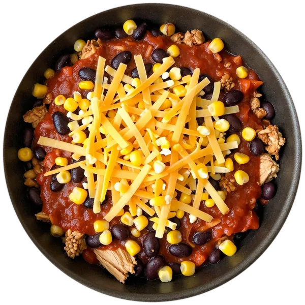 Turkey and Bean Enchilada Casserole