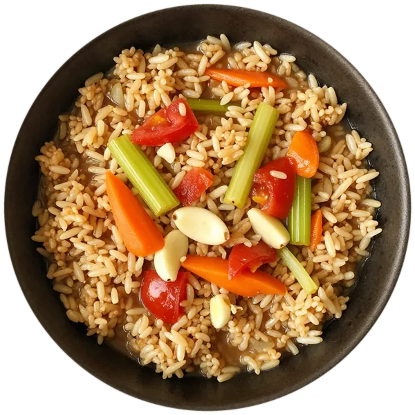 Vegetable Rice Soup