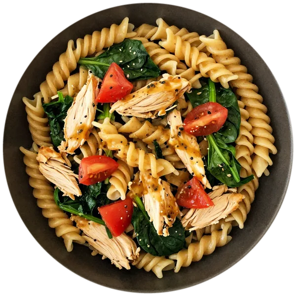 Chicken Spinach Pasta Salad