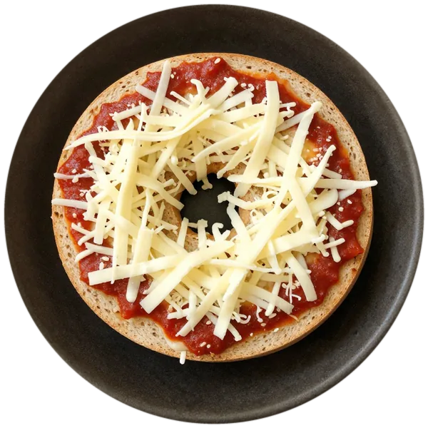 Mini Veggie Pizza Bagels